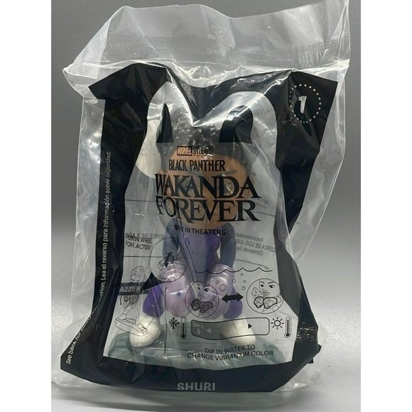 Fast Food McDonald’s Toy Marvel Studios Wakanda Forever Happy Meal Toy #1589 - Picture 1 of 6
